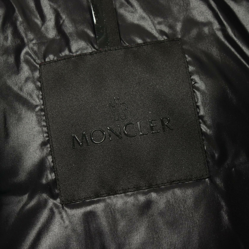 MONCLER HERBE 羽絨外套 尼龍 粉紅 二手 女款-2