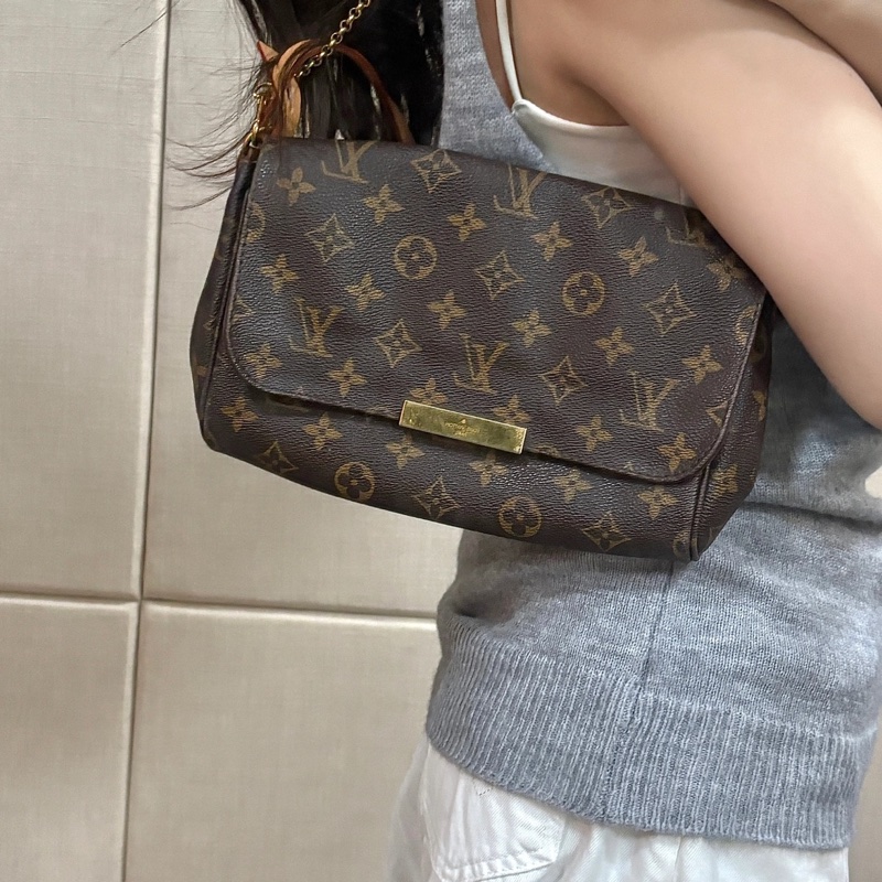 【95新 ✨ 全網最低價！】Louise Vuitton 摯愛 Favourite 小號（下單前先詢問庫存❗️）-1