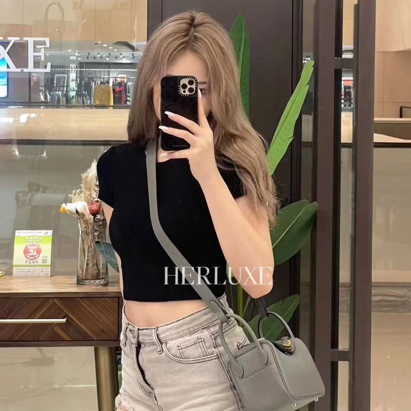 HERMES Mini lindy - 積雨雲灰金 U-1