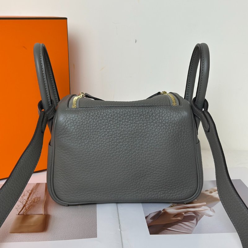 HERMES Mini lindy - 積雨雲灰金 U-4