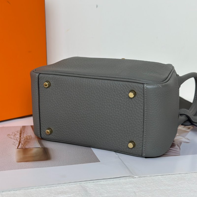 HERMES Mini lindy - 積雨雲灰金 U-5