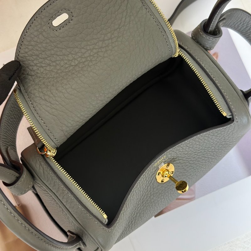 HERMES Mini lindy - 積雨雲灰金 U-8