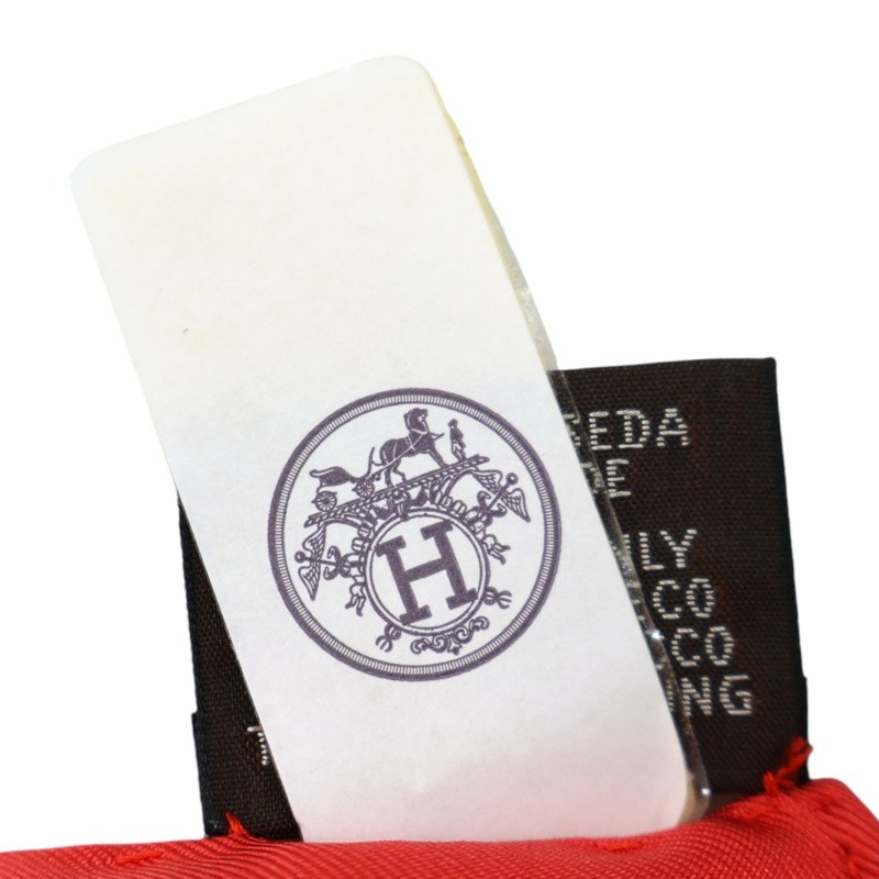 硃砂紅 Figure Artistique 絲綢 絲巾 90【HERMES 愛馬仕】 004009S 01-7