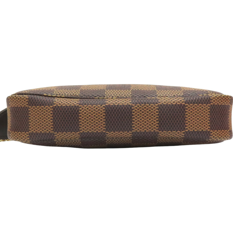 棕色 棋盤格帆布 Mini Pochette Accessoires 手提包【LOUIS VUITTON LV 路易威登】 N58009-3