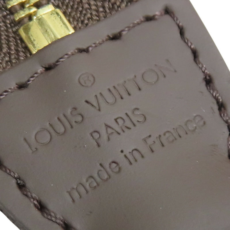 棕色 棋盤格帆布 Mini Pochette Accessoires 手提包【LOUIS VUITTON LV 路易威登】 N58009-5