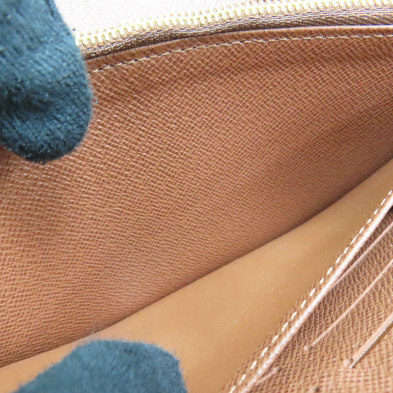 棕色 原花帆布 Sarah 扣式 長夾【LOUIS VUITTON LV 路易威登】 M60531-6