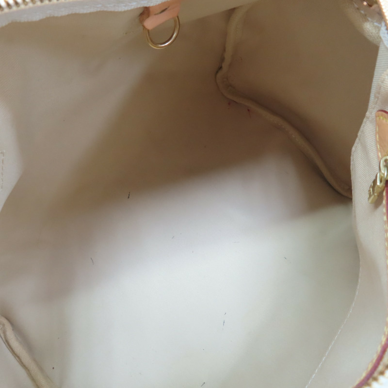 白色 棋盤格帆布 Speedy 30 波士頓包 手提包【LOUIS VUITTON LV 路易威登】 N41370-4