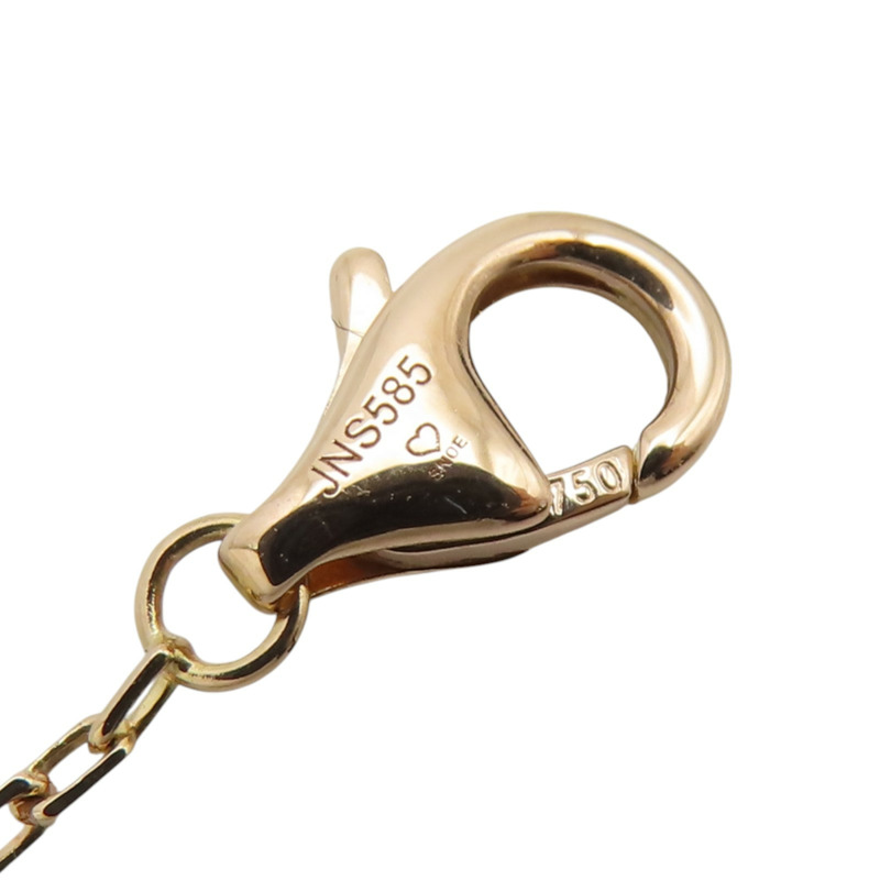 18K 三色三金 鑽石 Trinity 墜飾 項鍊【Cartier 卡地亞】 B7224849-8