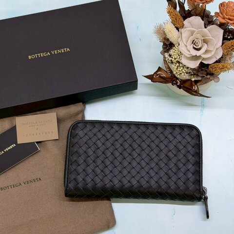 BV Intrecciato編織長夾