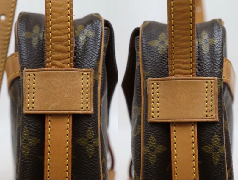 「JL精品代購」9新 LV 老花 Genefeuille蘋果馬鞍斜背包-5