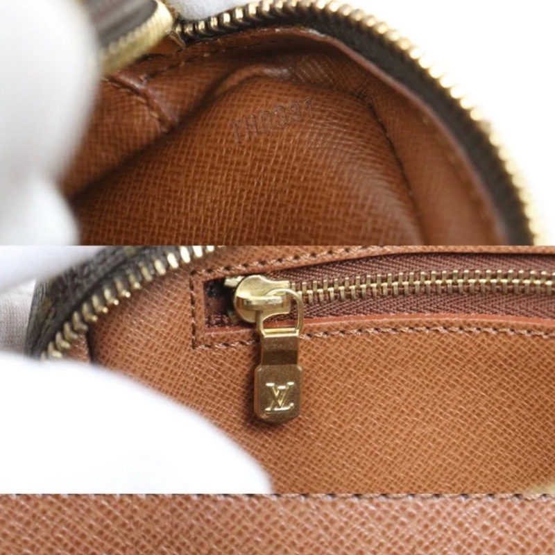 「JL精品代購」9新 LV 老花 Genefeuille蘋果馬鞍斜背包-11