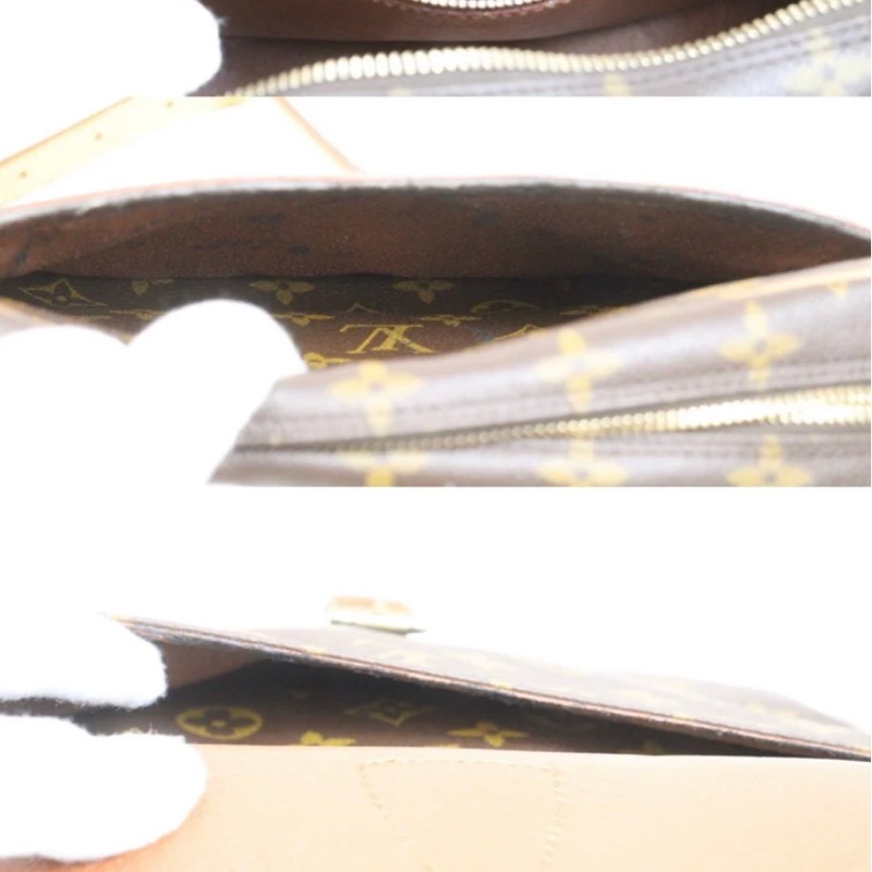 「JL精品代購」9新 LV 老花 Genefeuille蘋果馬鞍斜背包-15