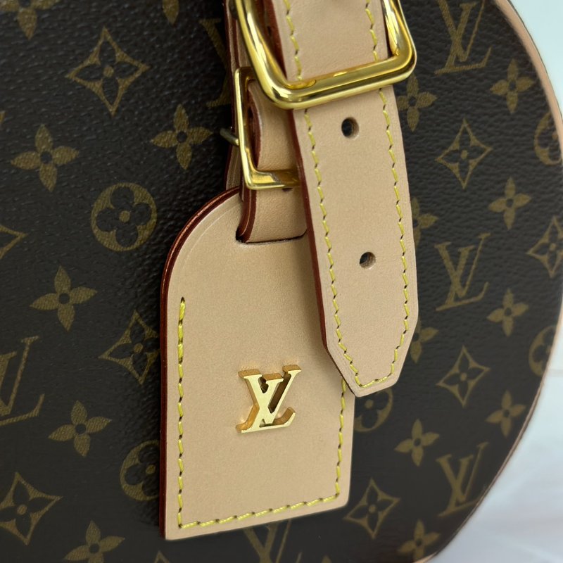 LOUIS VUITTON Petite Boite Chapeau手提圓餅帽盒包-7