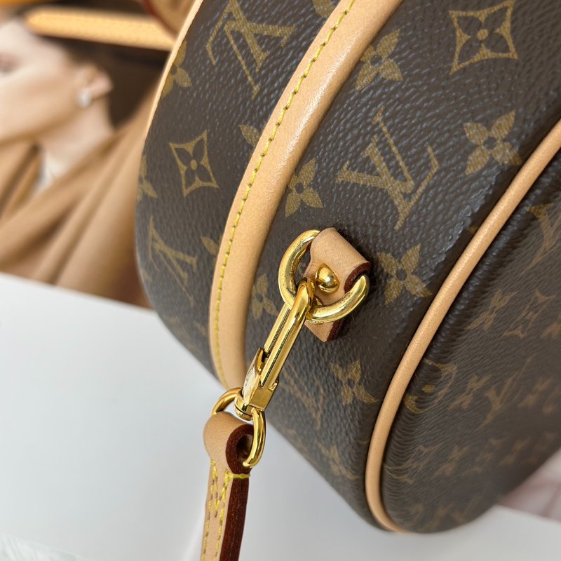 LOUIS VUITTON Petite Boite Chapeau手提圓餅帽盒包-11
