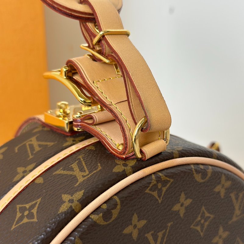 LOUIS VUITTON Petite Boite Chapeau手提圓餅帽盒包-13