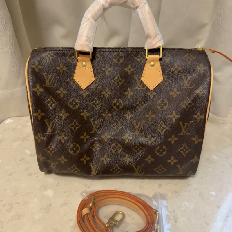 【95新 ✨ 全網最低價!】潮男型女必備 Louis Vuitton Speedy 30(下單前先詢問庫存❗️)-4