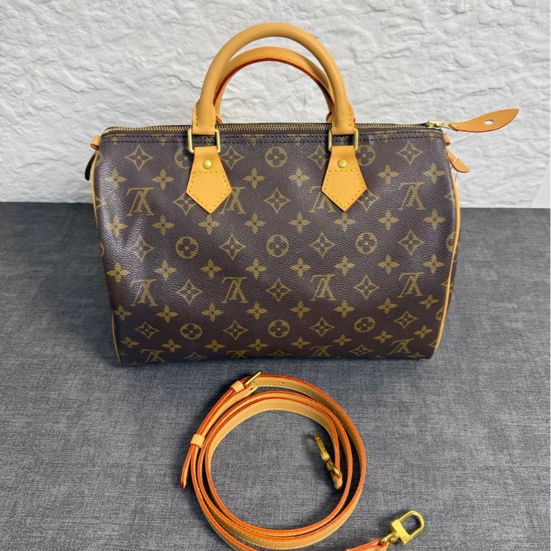 【95新 ✨ 全網最低價!】潮男型女必備 Louis Vuitton Speedy 30(下單前先詢問庫存❗️)-5