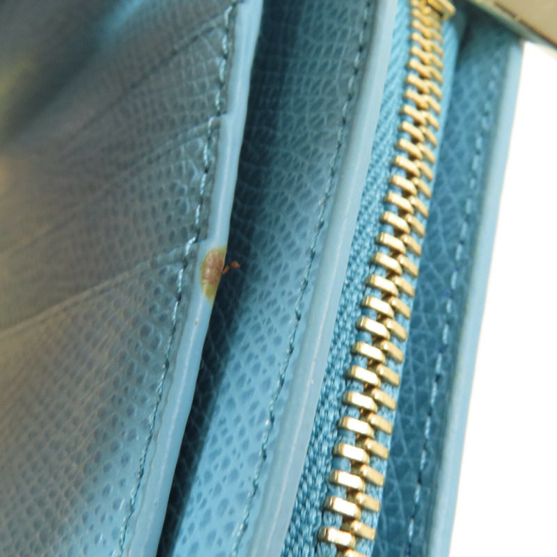 Furla 牛皮皮革Short Wallet金扣短錢包-13