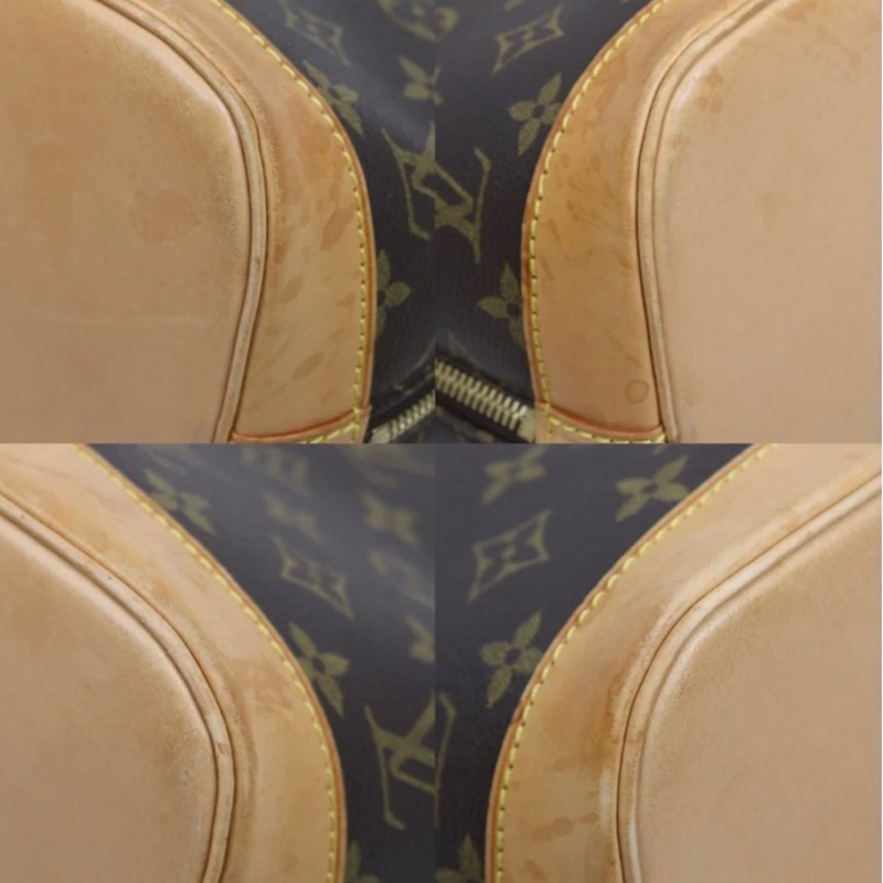 「JL精品代購」9新 LV 老花 Alma貝殼手提包-8