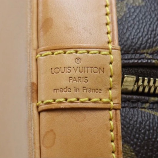 「JL精品代購」9新 LV 老花 Alma貝殼手提包-10