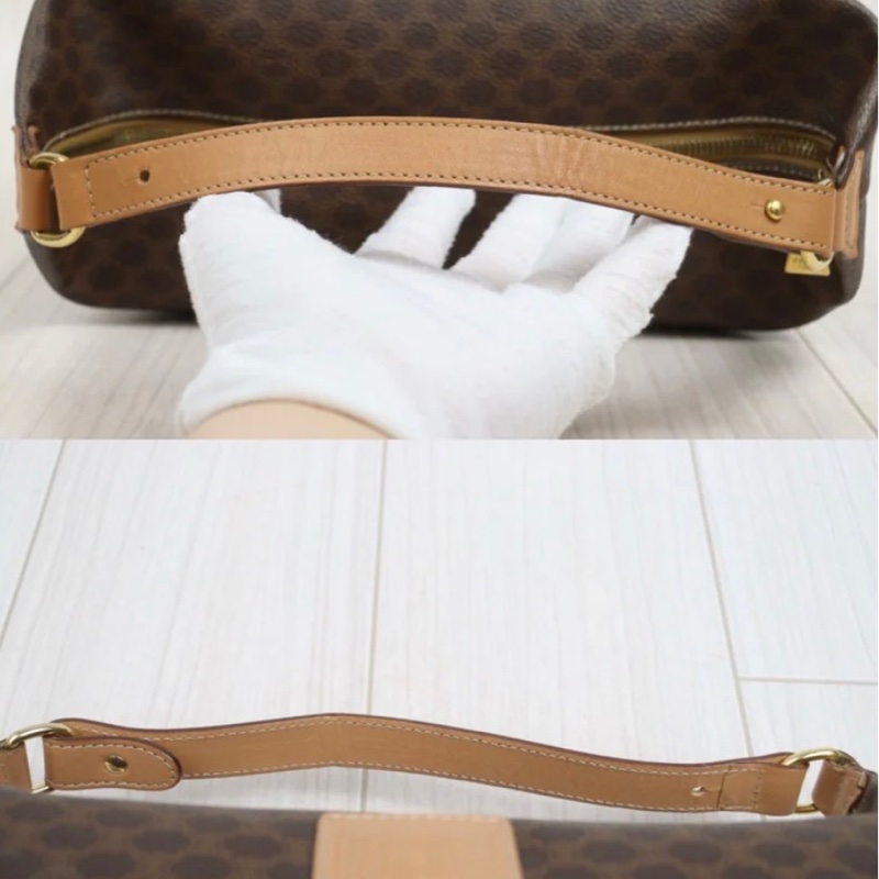 「JL精品代購」98新 Celine 老花飯盒包-7