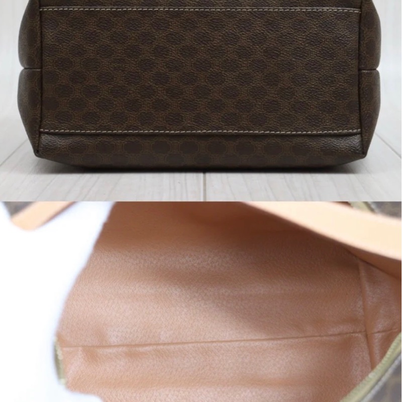 「JL精品代購」98新 Celine 老花飯盒包-8