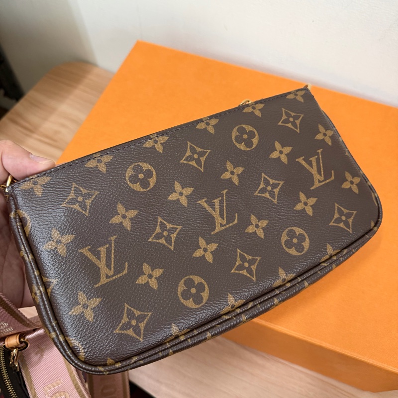 Lv五合一麻將包(粉/M44840) 芯片款-5