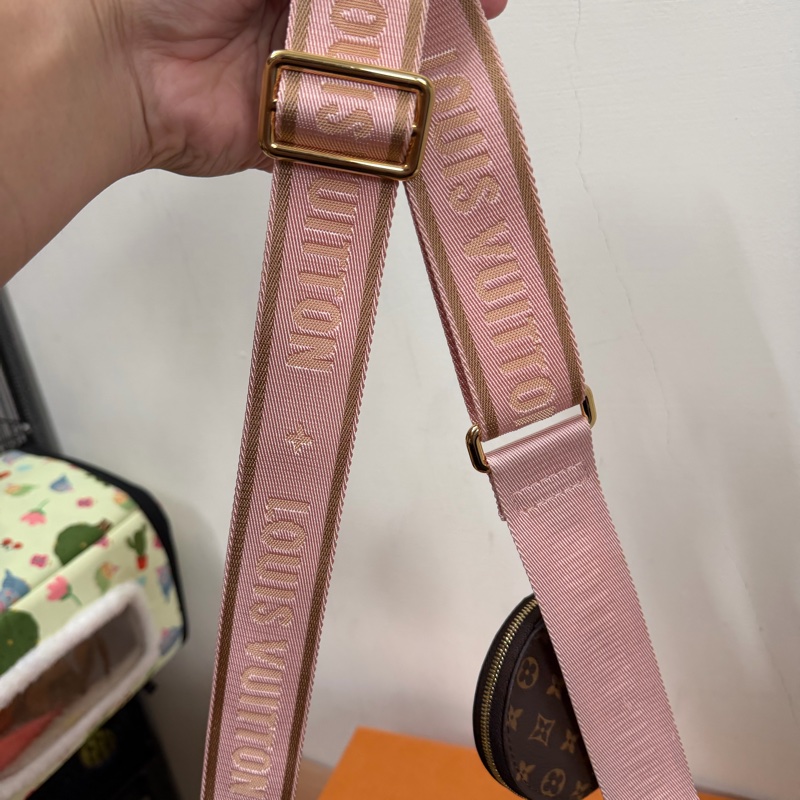 Lv五合一麻將包(粉/M44840) 芯片款-9