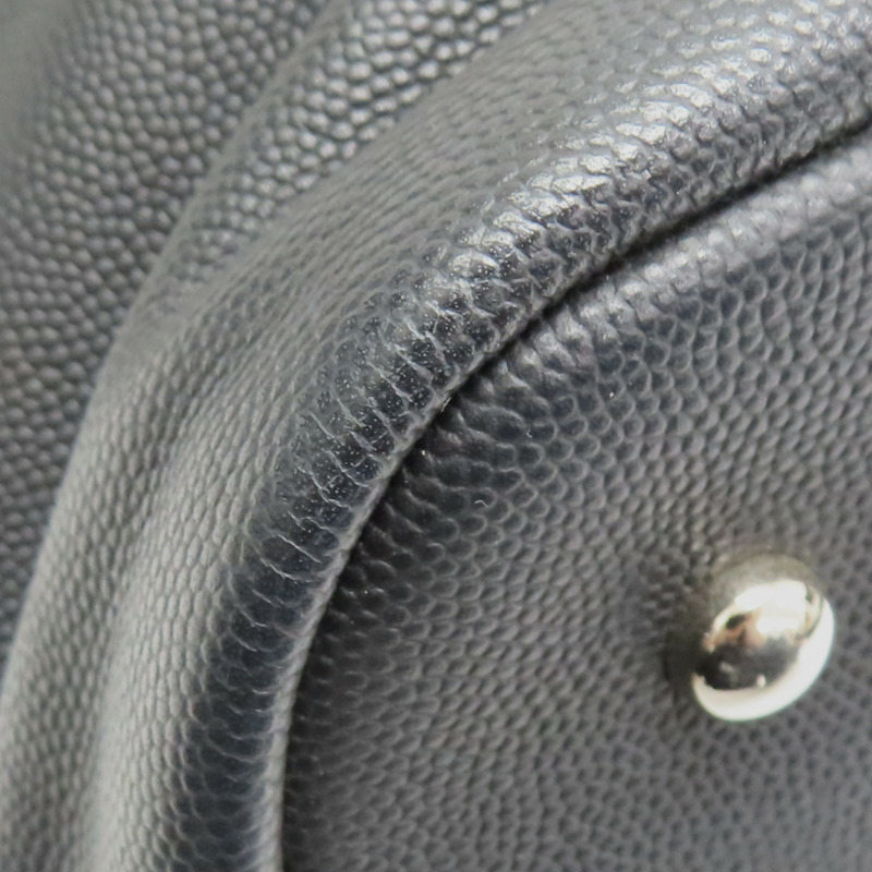 黑色牛皮 Coco Eyelets 托特包 兩用包【CHANEL 香奈兒】 AS0448-14