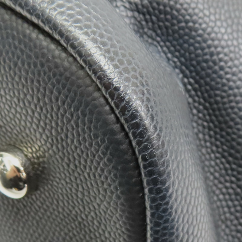 黑色牛皮 Coco Eyelets 托特包 兩用包【CHANEL 香奈兒】 AS0448-15