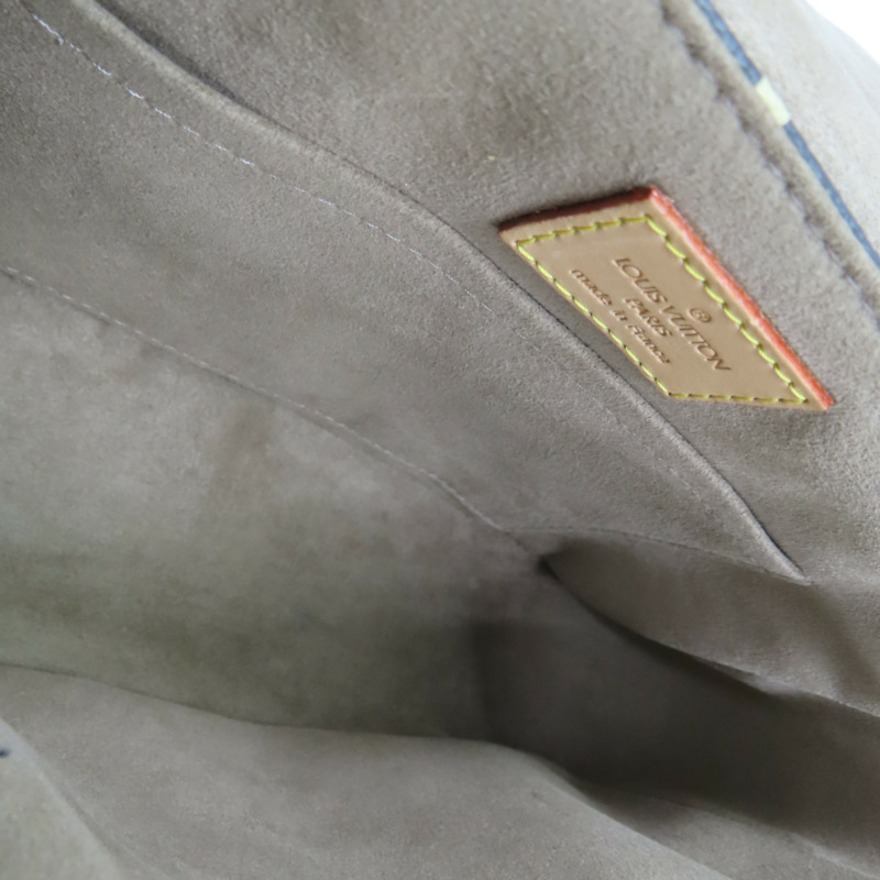 黑彩色 原花帆布 村上隆 Sologne 肩背包 M92639【LOUIS VUITTON LV 路易威登】 M92639-4