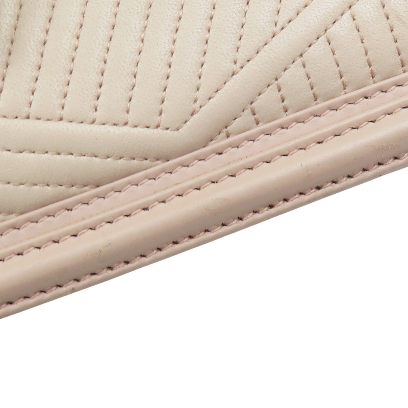 粉膚色 皮革 Serpenti Forever 肩背包【BVLGARI 寶格麗】 287731-12