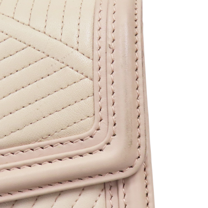 粉膚色 皮革 Serpenti Forever 肩背包【BVLGARI 寶格麗】 287731-13