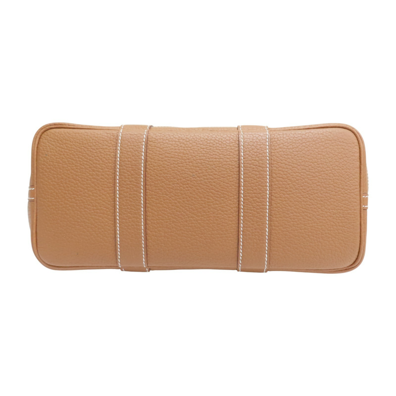 青檸色 TC牛皮 帆布 Garden Party 30 肩背包 Z刻【HERMES 愛馬仕】 H069573CK-3