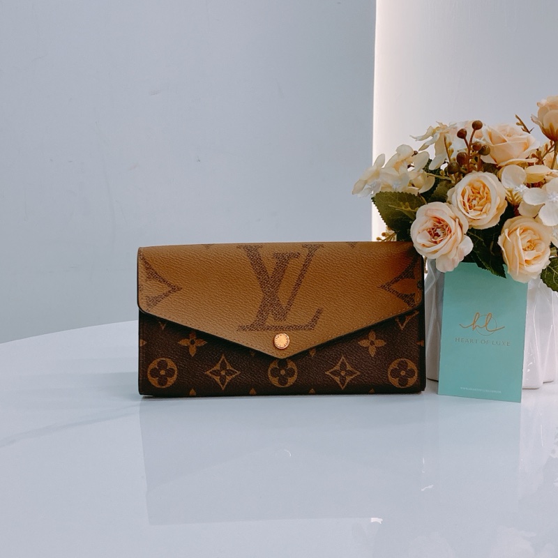 MS0567 LOUIS VUITTON 路易威登經典花紋長銀包SARAH LONG WALLET CANVAS-0