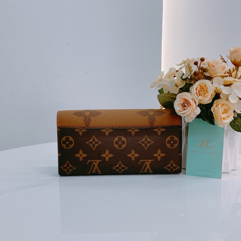 MS0567 LOUIS VUITTON 路易威登經典花紋長銀包SARAH LONG WALLET CANVAS-1