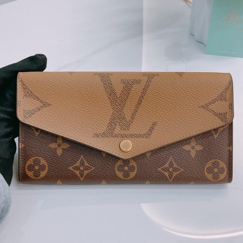 MS0567 LOUIS VUITTON 路易威登經典花紋長銀包SARAH LONG WALLET CANVAS-4