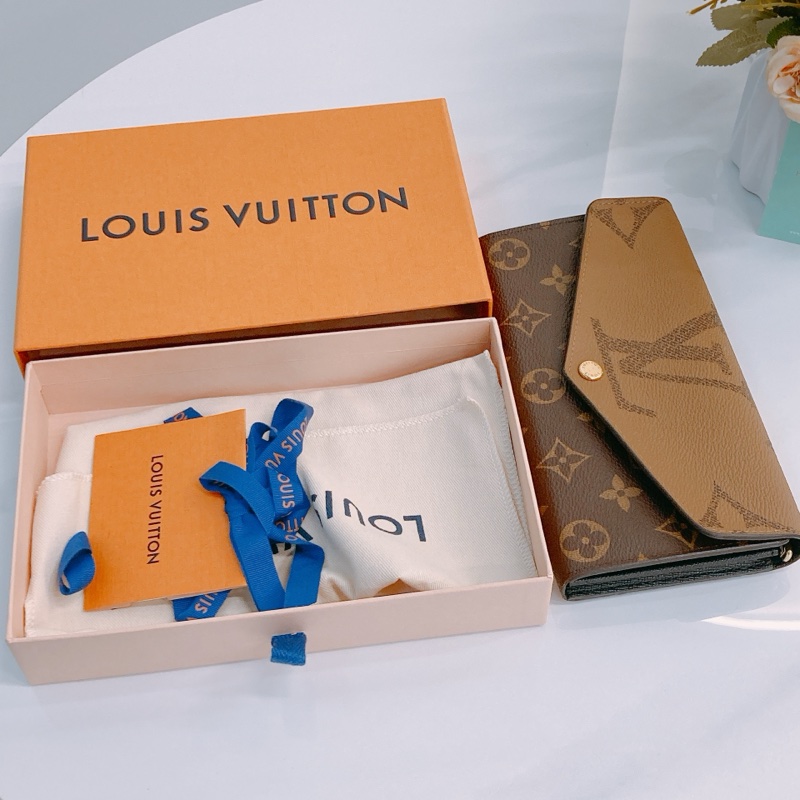 MS0567 LOUIS VUITTON 路易威登經典花紋長銀包SARAH LONG WALLET CANVAS-13