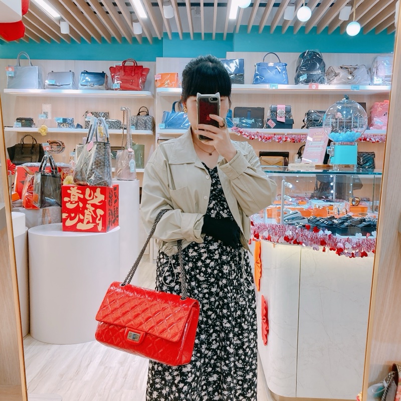 MS0568 CHANEL 香奈兒大號2.55扣翻蓋式鏈帶包包CLASSIC REISSUE 2.55 JUMBO AGED CALFSKIN-2