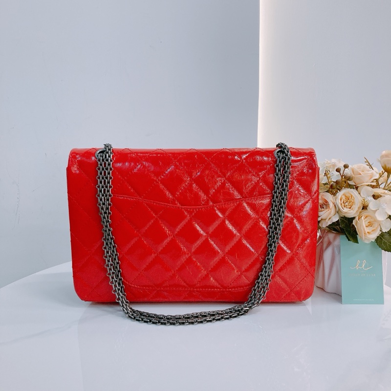 MS0568 CHANEL 香奈兒大號2.55扣翻蓋式鏈帶包包CLASSIC REISSUE 2.55 JUMBO AGED CALFSKIN-3