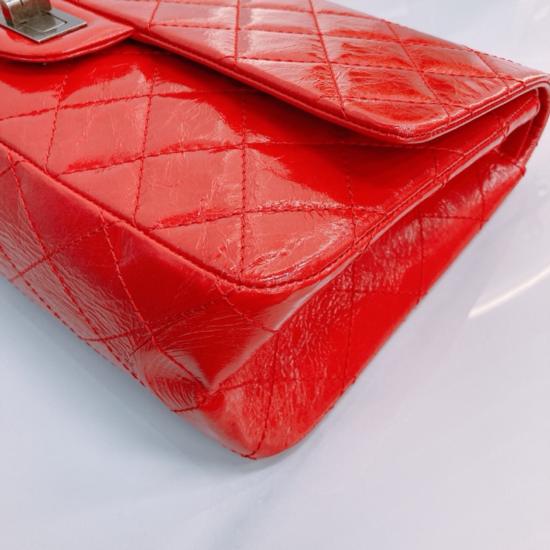 MS0568 CHANEL 香奈兒大號2.55扣翻蓋式鏈帶包包CLASSIC REISSUE 2.55 JUMBO AGED CALFSKIN-8