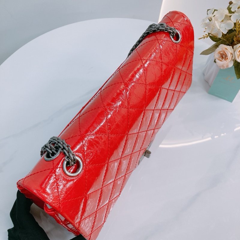 MS0568 CHANEL 香奈兒大號2.55扣翻蓋式鏈帶包包CLASSIC REISSUE 2.55 JUMBO AGED CALFSKIN-19