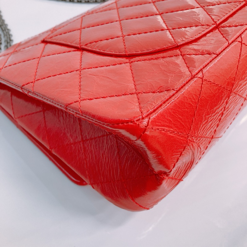 MS0568 CHANEL 香奈兒大號2.55扣翻蓋式鏈帶包包CLASSIC REISSUE 2.55 JUMBO AGED CALFSKIN-26