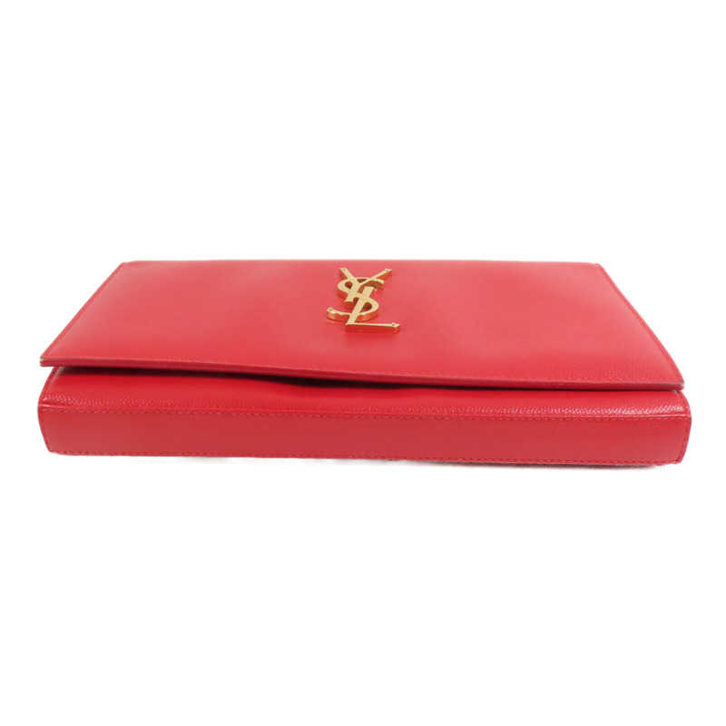 YVES SAINT LAURENT 牛皮皮革Kate Medium金扣鏈帶肩背袋-3