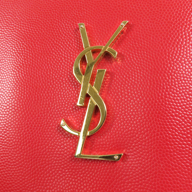 YVES SAINT LAURENT 牛皮皮革Kate Medium金扣鏈帶肩背袋-13