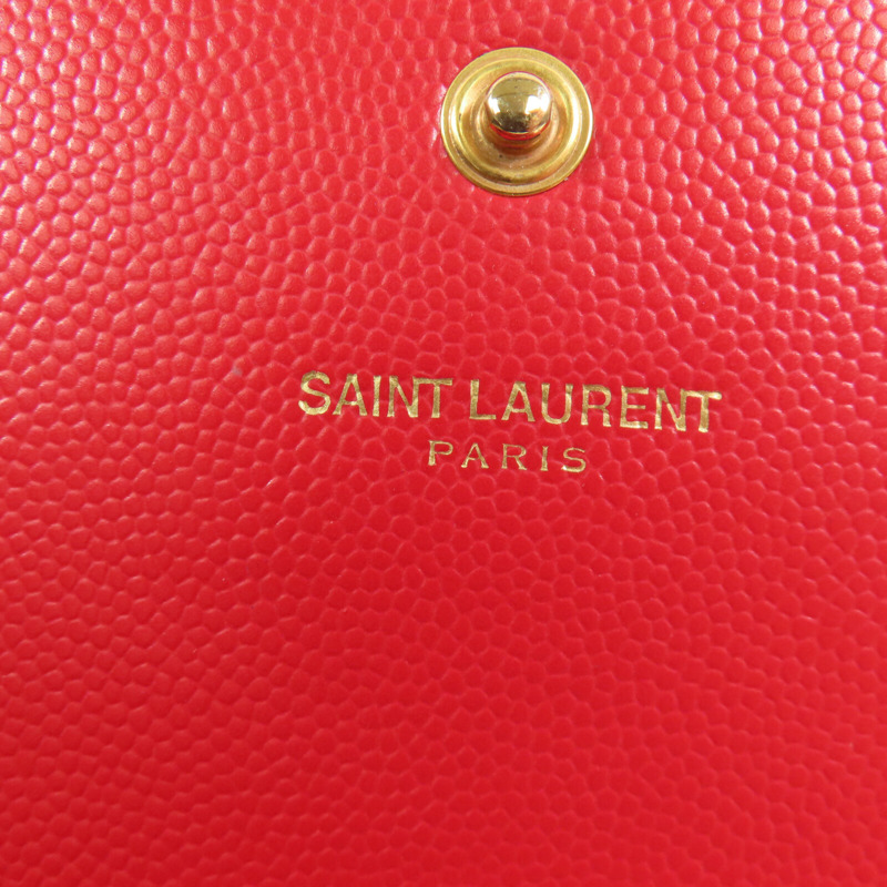 YVES SAINT LAURENT 牛皮皮革Kate Medium金扣鏈帶肩背袋-15