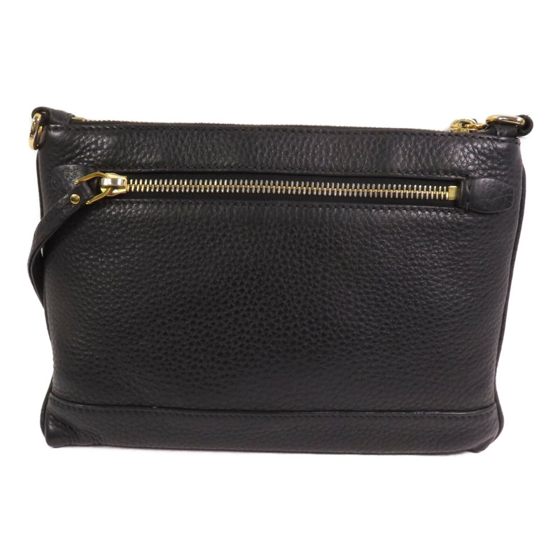 PRADA 牛皮皮革Shoulder Bag金扣肩背袋-1