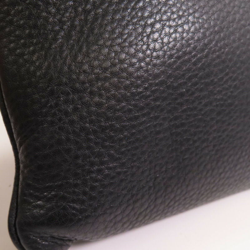 PRADA 牛皮皮革Shoulder Bag金扣肩背袋-7