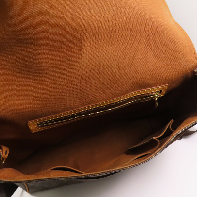 LOUIS VUITTON Monogram Abbeses金扣肩背袋-15