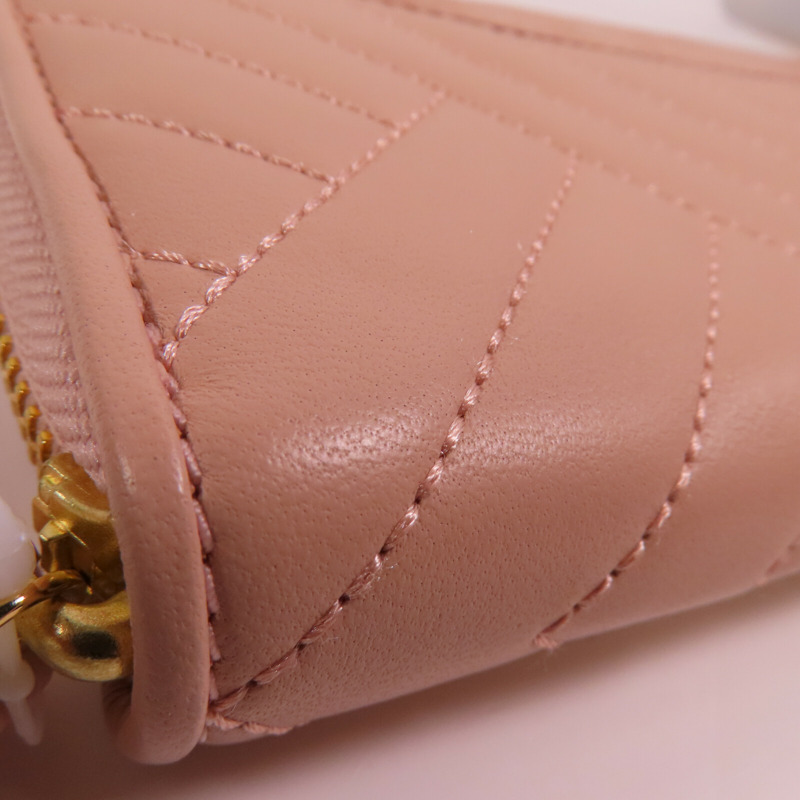 Tory Burch 牛皮皮革Round Long Wallet金扣長錢包-5